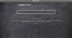 Desktop Screenshot of dodajogloszenia.net